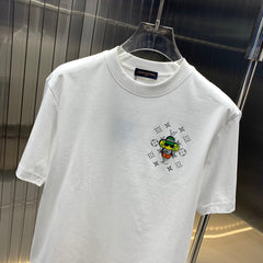 LV T-SHIRT IN WHITE COTTON 239497