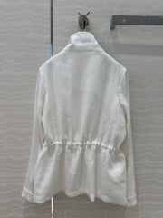 LP CLASSIC STAND-COLLAR LINEN JACKET 265165