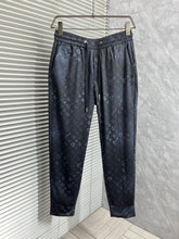 LV BLACK MONOGRAM TROUSERS 239492