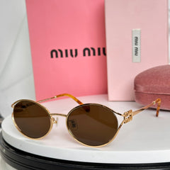 LOGO SUNGLASSES SMU52Y IN METAL