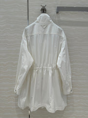 PRADA WINDBREAKER JACKET WITH TRIANGULAR POCKETS 276314