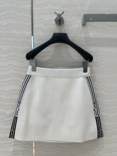 DIOR WHITE SPORTY MINI SKIRT