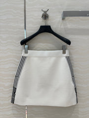 DIOR WHITE SPORTY MINI SKIRT