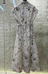 DR ELEGANT PRINT DRESS 25S IN COTTON 266188