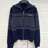 GUCCI ZIP-UP KNITTED JACKET STYLE 144