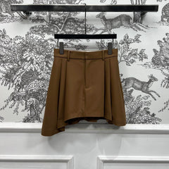 LW 25S PLEATED MINI SKIRT 265621