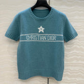 DIOR SHORT-SLEEVE CASHMERE SWEATER 264913