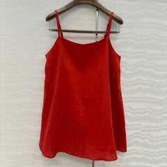 LP LINEN HALTER TOP 272241