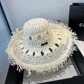 BOHEMIAN SUN HAT WHITE 673919