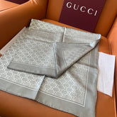 GUCCI 25S SCARF 90 IN SILK 697668