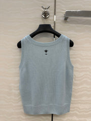 DIOR U-NECK CASHMERE VEST 276279