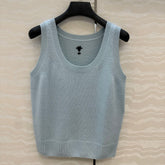 DIOR U-NECK CASHMERE VEST 276279