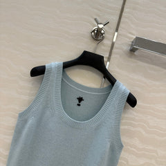 DIOR U-NECK CASHMERE VEST 276279