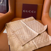 GUCCI 25S SCARF 90 IN SILK 697669