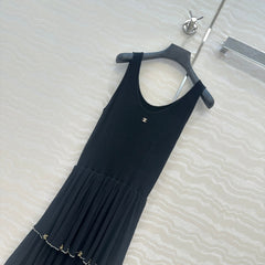 CHANEL SLEEVELESS DRESS STYLE 45
