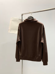 PRADA FLEECE JACKET WITH LAPEL STYLE 21