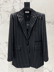 YSL 25S EMBELLISHED SUIT SET STYLE 213