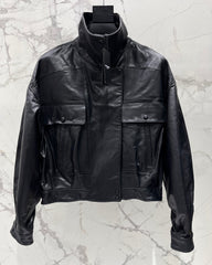 YSL 25S LEATHER JACKET STYLE 169