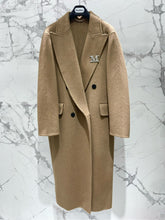 MAX MARA 25S KNITTED NOTCHED-COLLAR COAT 053