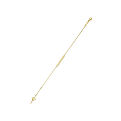 ICE CUBE 10 ELEMENTS GOLD BRACELET