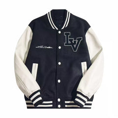 LV Signature Varsity Blouson Black White
