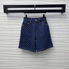 GG Blue Denim Short