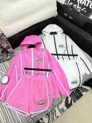 CC Set Jacket With Shorts Nilong