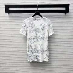 CD T-Shirt White Cotton Style 1