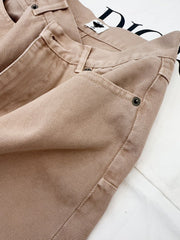 CD 25S STRAIGHT JEANS SMOKY PINK COTTON