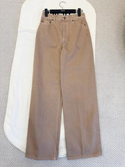 CD 25S STRAIGHT JEANS SMOKY PINK COTTON