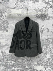 J'ADORE DIOR JACKETS IN BLACK COTTON