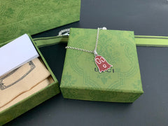 GG GHOST RED NECKLACE