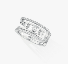 MOVE 10TH DIAMOND OPEN RING