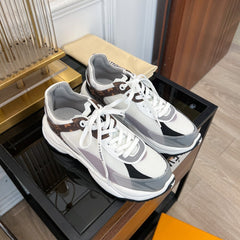 LV RUN 55 SNEAKER WHITE GRAY