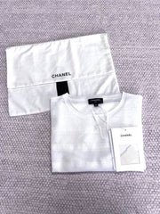 CC See-through Striped Short Sleeves T- shirt Cotton