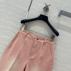Loewe Denim Set Cotton Rough Peach