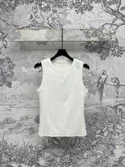 Loewe 25 Hollow Lace Vest Cotton