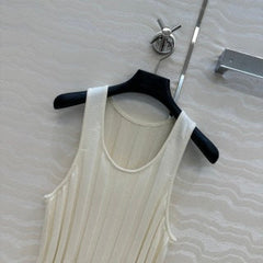 Loewe Fringe Set Ivory Cotton