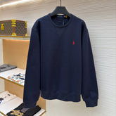 RALPH LAUREN 25S FLEECE SWEATSHIRT WITH EMBROIDERED LOGO 263
