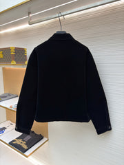 PRADA 25S VELVET JACKET 466
