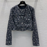 CC 25 Short Jacket Black Cotton