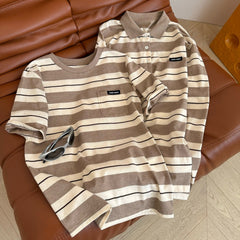 MIU STRIPED TEE IN TWO VERSIONS 25S IN COTTON 265679