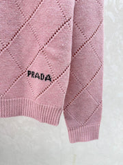 PRADA 25S V-NECK SWEATER 576