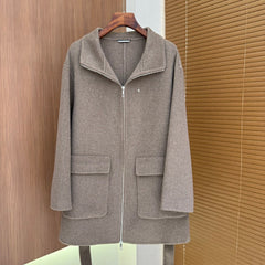 HERMES 25S WOOL COAT 100