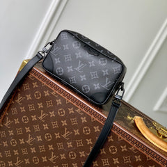 TROCADERO BAG 20 IN BLACK MONOGRAM ECLIPSE CANVAS