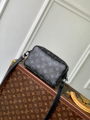 TROCADERO BAG 20 IN BLACK MONOGRAM ECLIPSE CANVAS