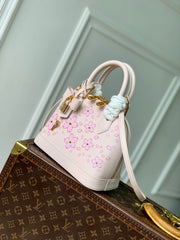 ALMA BB TAKASHI MURAKAMI 23.5 IN PINK CHEEKY CHERRY BLOSSOM EPI CALFSKIN