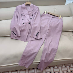 MAX MARA 25S SET VEST BLAZER 011