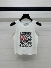 Loewe 25 Tank Top Wool with Tencel 232631