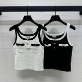 CELINE KNIT SPAGHETTI STRAP TOP 269456